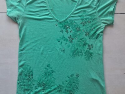 Remera de Algodón Mujer manga corta